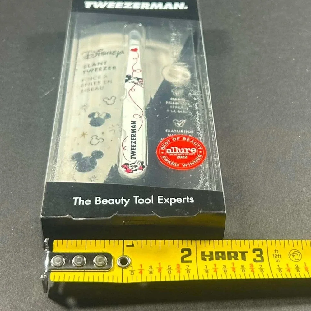 Tweezerman Slant Tweezer Disney Mickey Minnie Mouse Stainless Steel Beauty Tool